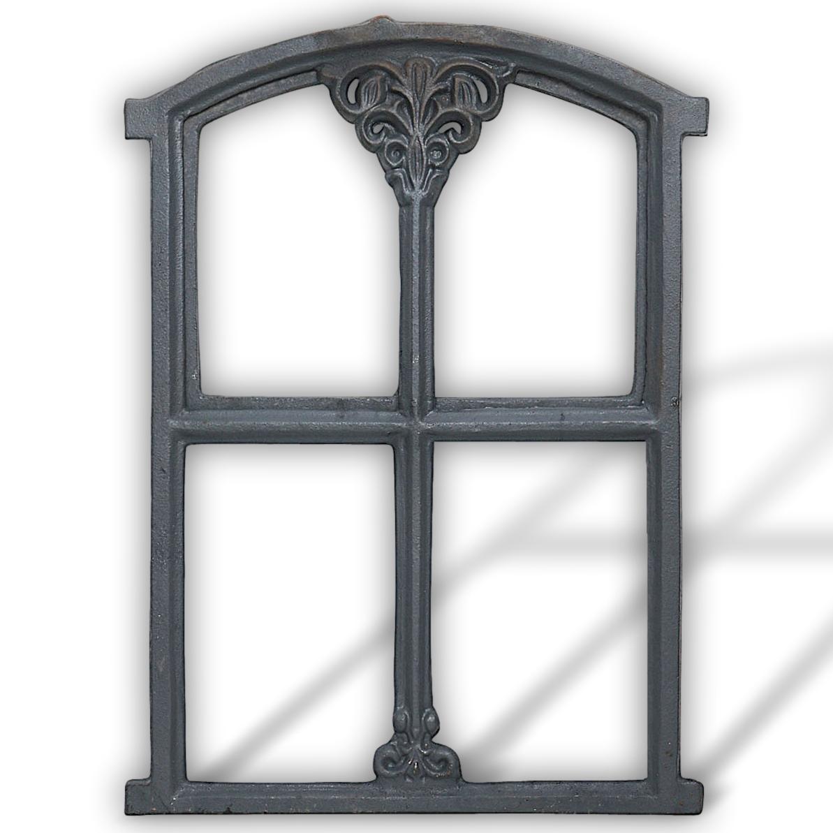 stallfenster-W02-aubaho Stallfenster Fenster zum Öffnen Scheunenfenster Eisen grau 32 x 47cm Antik-Stil