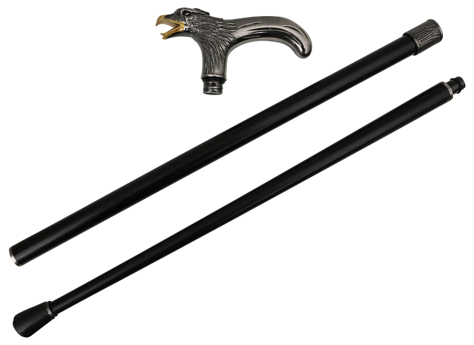 AW-2_1 Spazierstock Wanderstock Adler Flanierstock Vogel Gehstock Antik-Stil 95cm