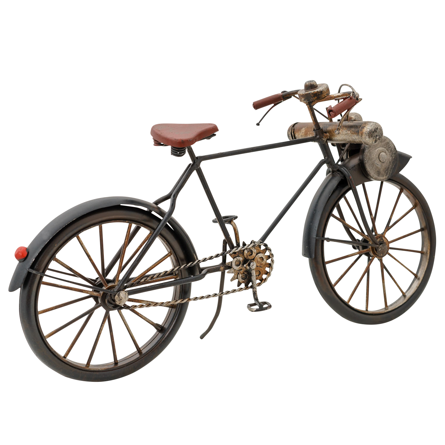 BL-265-04 Modell Fahrrad Mofa Mofamodell Moped Nostalgie Blech Metall Antik-Stil 30cm