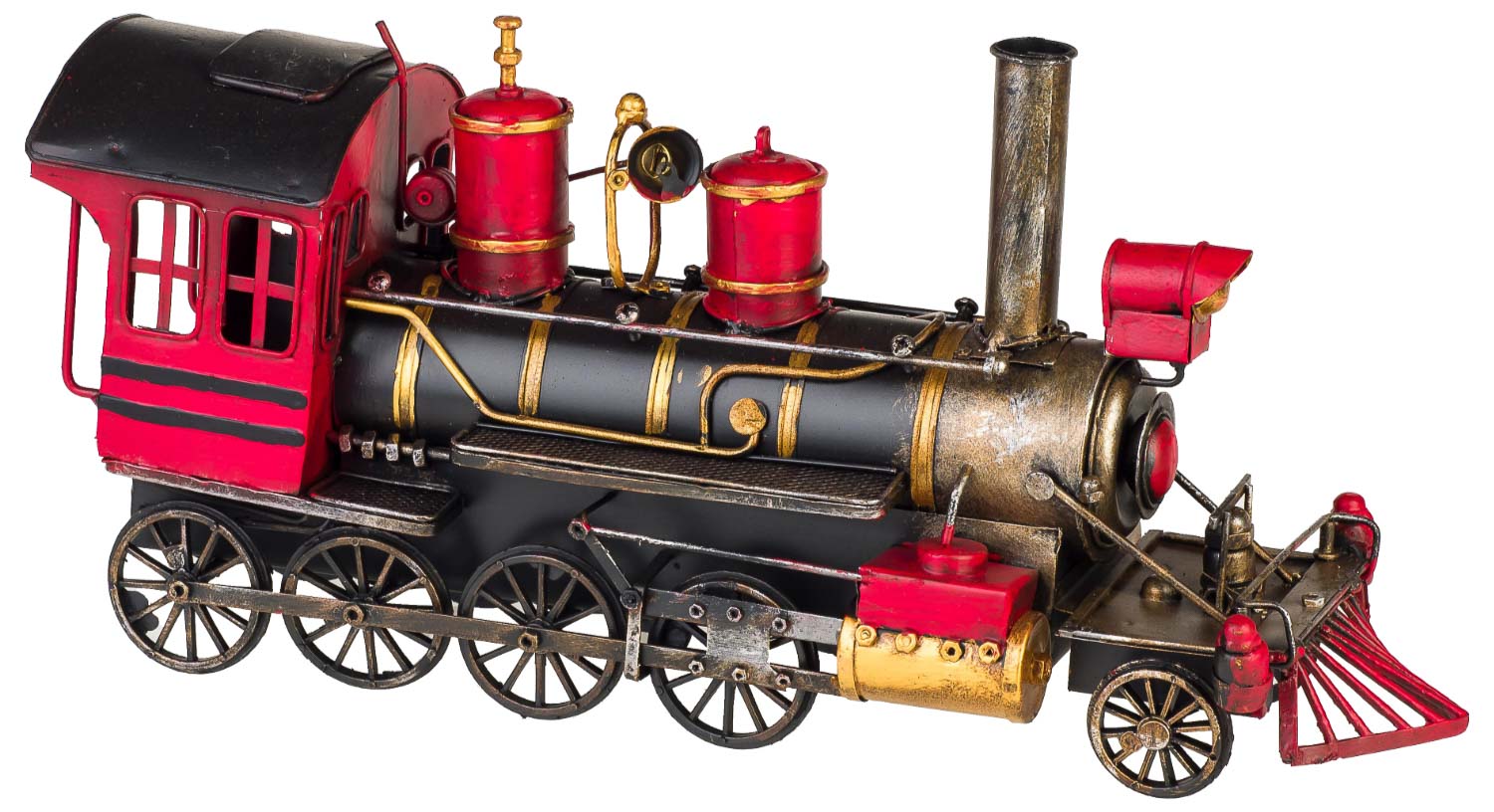 BL-273-02 Modelllok Lokomotive Modellzug Zug Eisenbahn Lok Blech Nostalgie Antik-Stil 41cm
