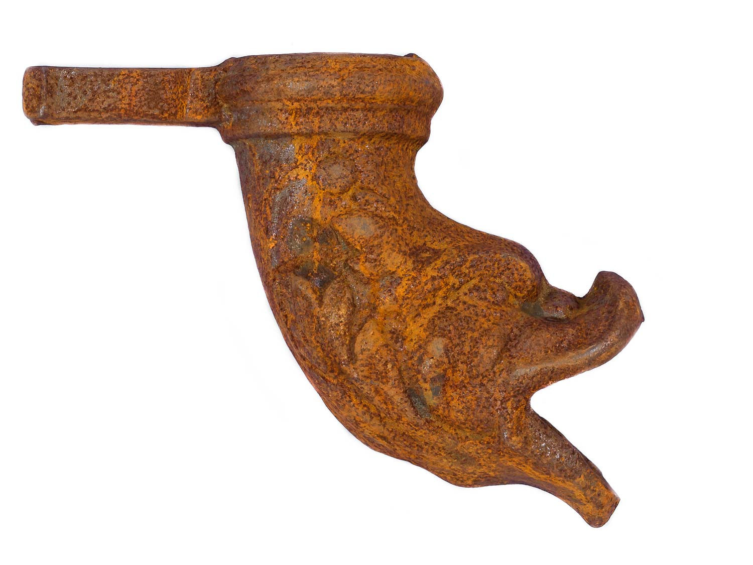 2016-12-22_Auktionshaus_043 Brunnen Wasserspeier Drache Brunnenauslauf Eisen Antik-Stil
