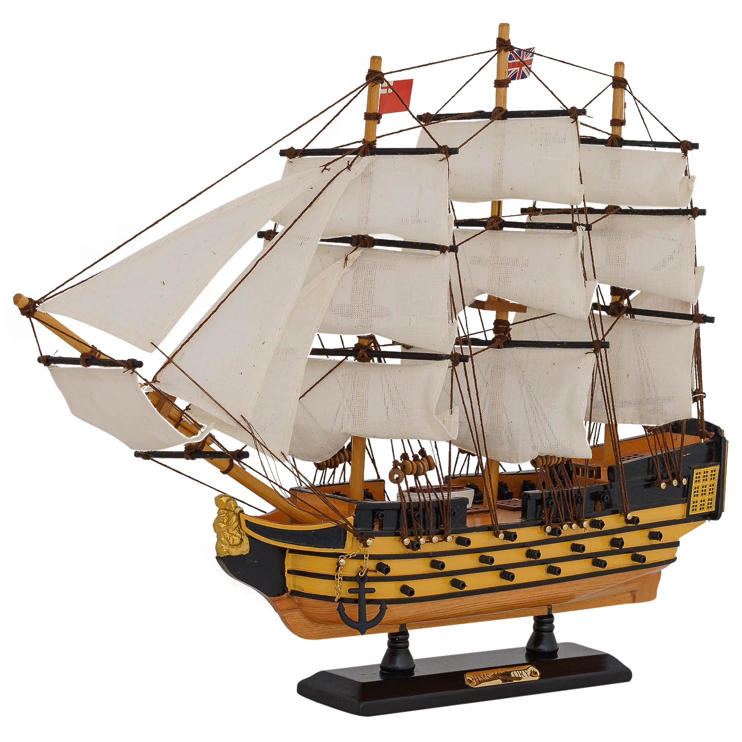 Victory-15-R-2 Modellschiff HMS Victory Schiff Segelschiff Maritim Deko Antik-Stil kein Bausatz