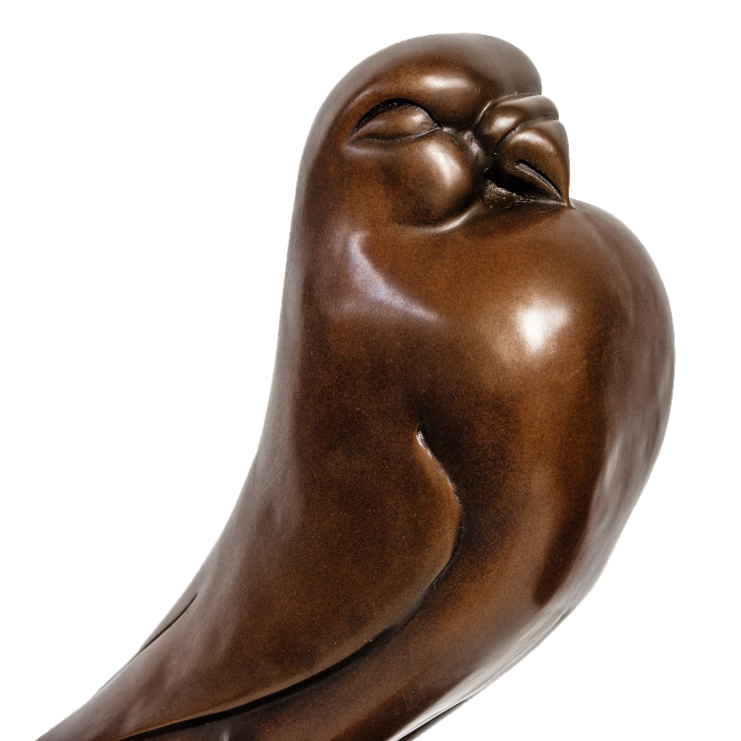 JK-53-6 Bronzeskulptur Taube Vogel Antik-Stil Bronze Figur Skulptur Statue 33cm