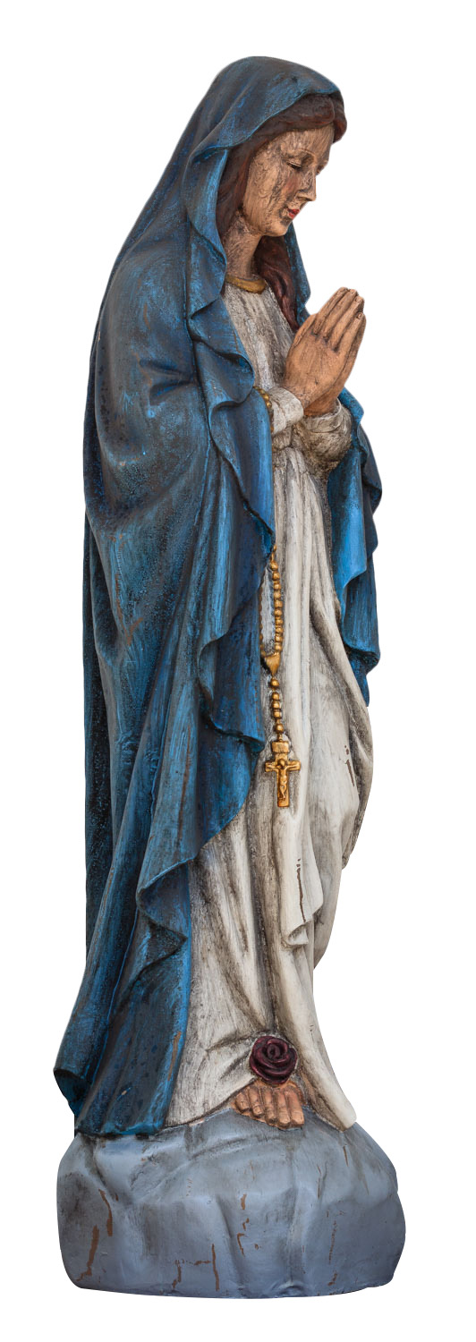 XXL Skulptur Madonna 80cm Heiligenfigur Maria Figur Statue Antik-Stil
