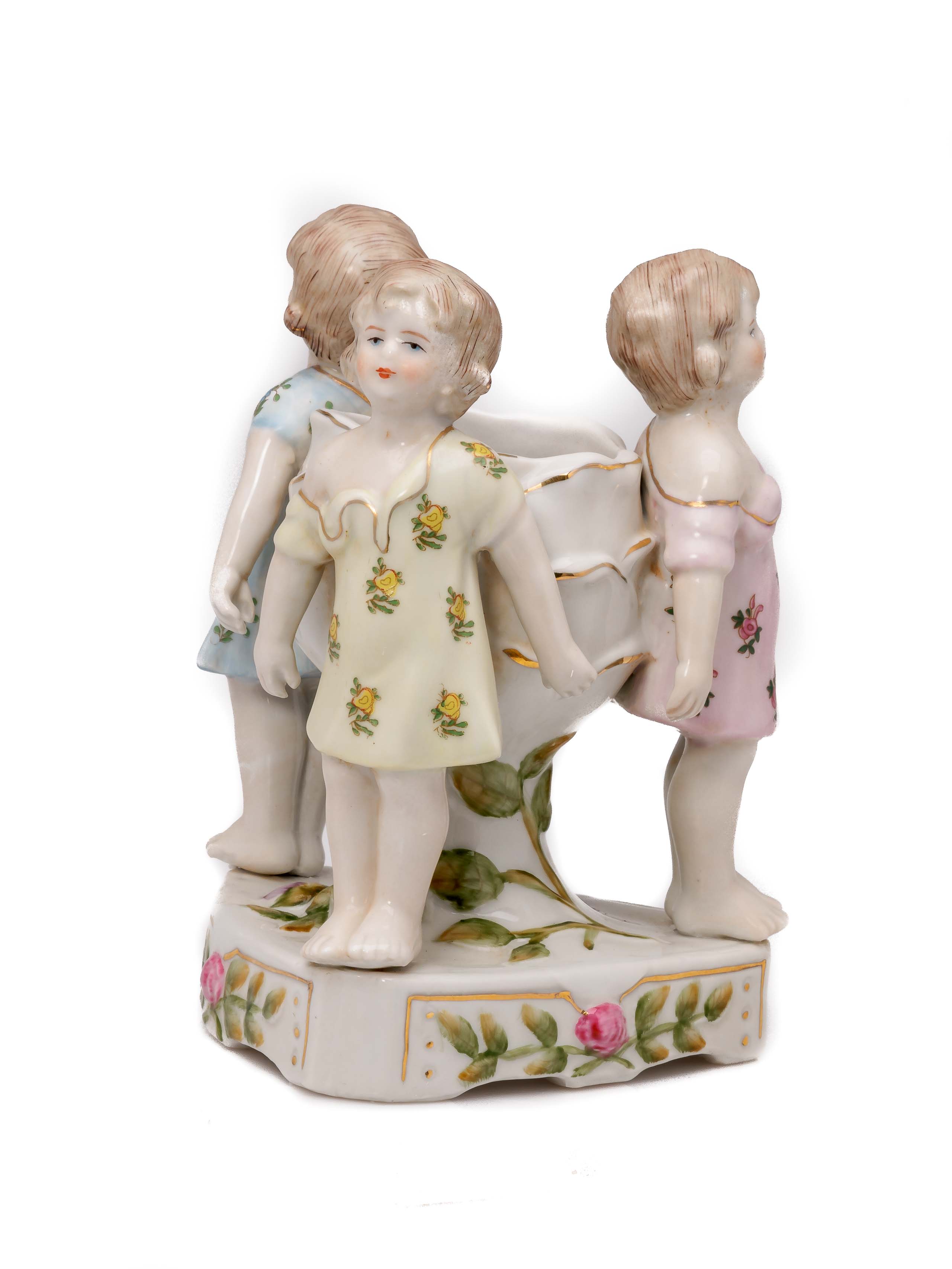 WH-30-4 Porzellan Schale Vase Anbietschale Kinder antik Stil Kerzen Leuchter