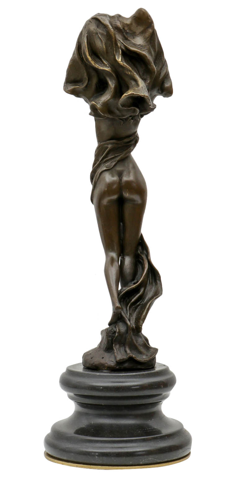 Bronzeskulptur nach Leonardo Bistolfi erotische Kunst Akt Figur Replik Kopie