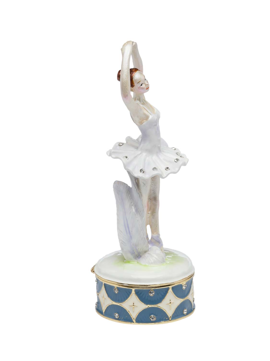 Schmuckschatulle Ballerina Pillendose Tänzerin Schmuckdose Dose jewelry box