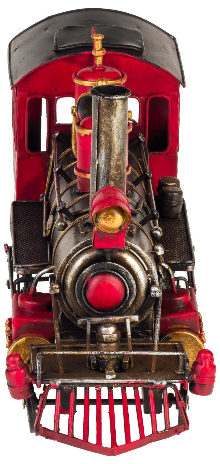 BL-273-04 Modelllok Lokomotive Modellzug Zug Eisenbahn Lok Blech Nostalgie Antik-Stil 41cm