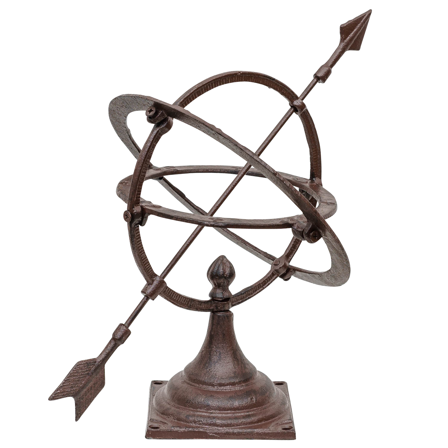 VZ-57-3DiMTpuF4ZgdEt Sonnenuhr 30cm Eisen Garten Dekoration Nostalgie Antik-Stil
