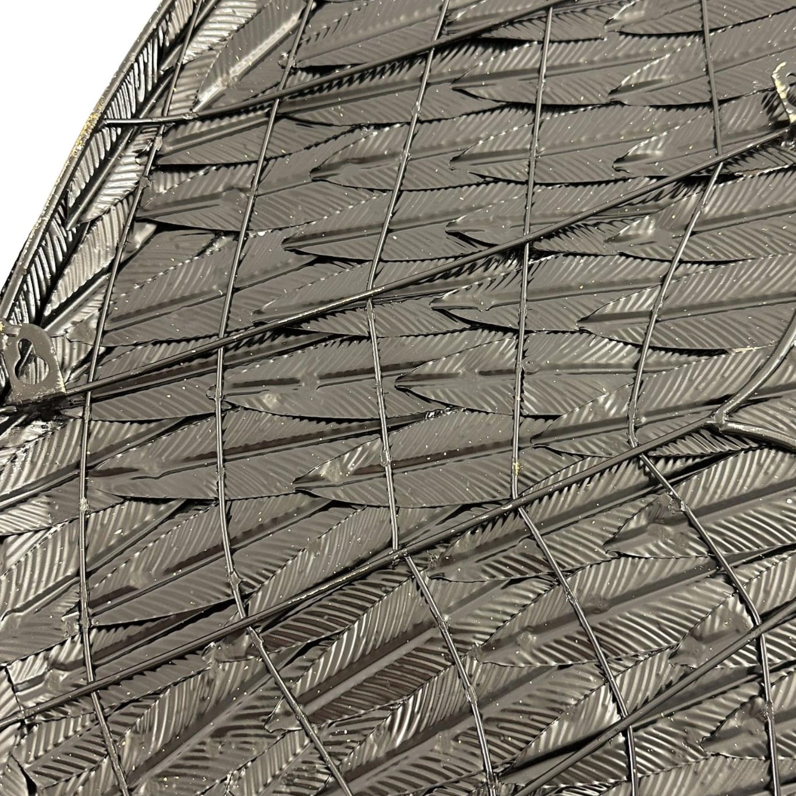 Flügel Paar Engel Engelsflügel Metall Wanddeko Wandskulptur Wandhänger Antik-Stil