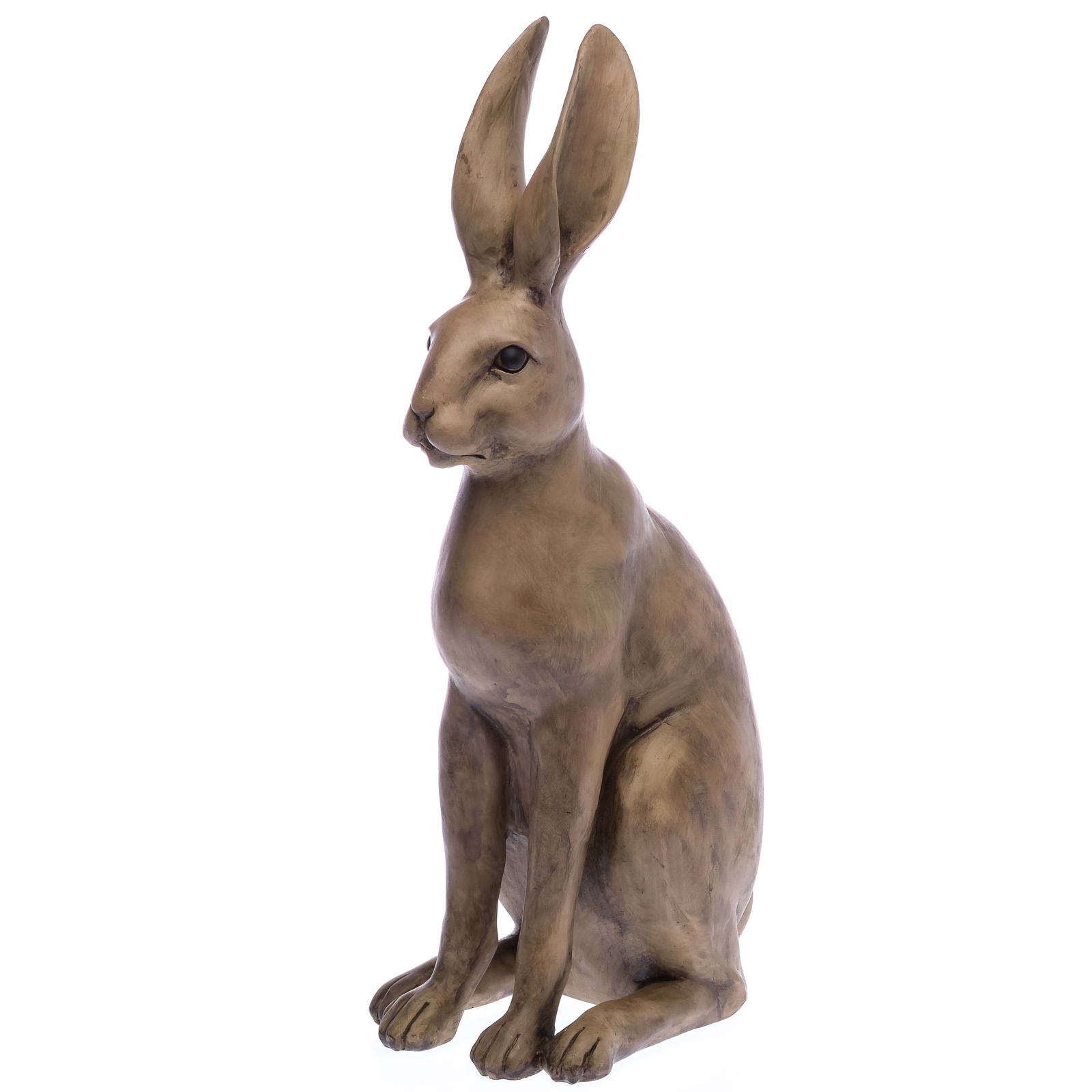 JA-61-2-hase XL Hase Deko Figur Garten Haus Tierwelt Kaninchen sculpture hare rabbit