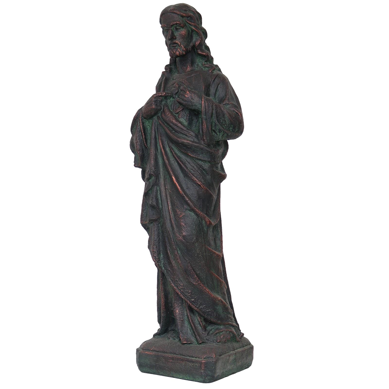 XZ-15-1 Skulptur Jesus Heiligenfigur 82cm Figur Statue Kunststein Antik-Stil