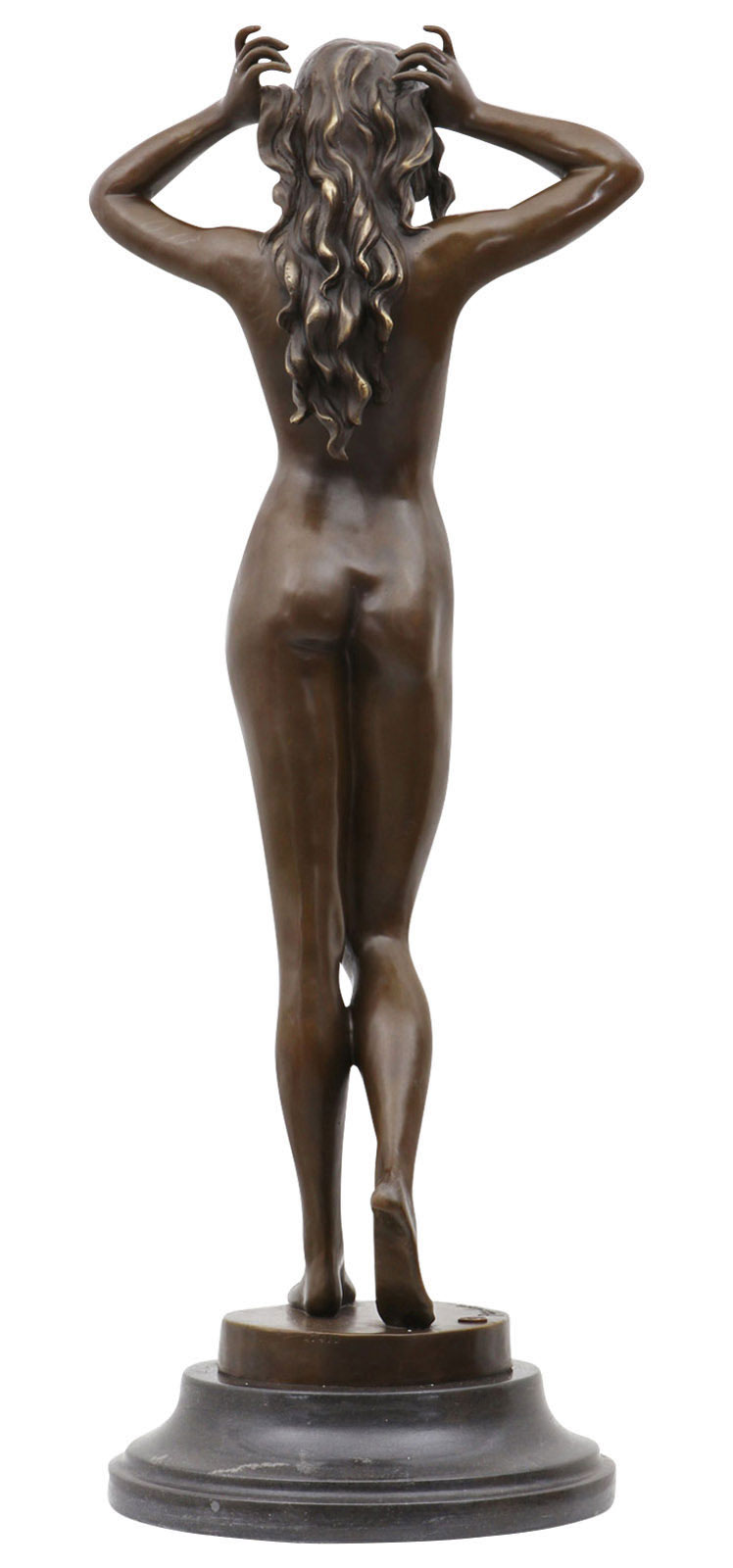 VG-112-2 Bronzeskulptur Frau Erotik erotische Kunst Antik-Stil Bronze Figur Statue 78cm