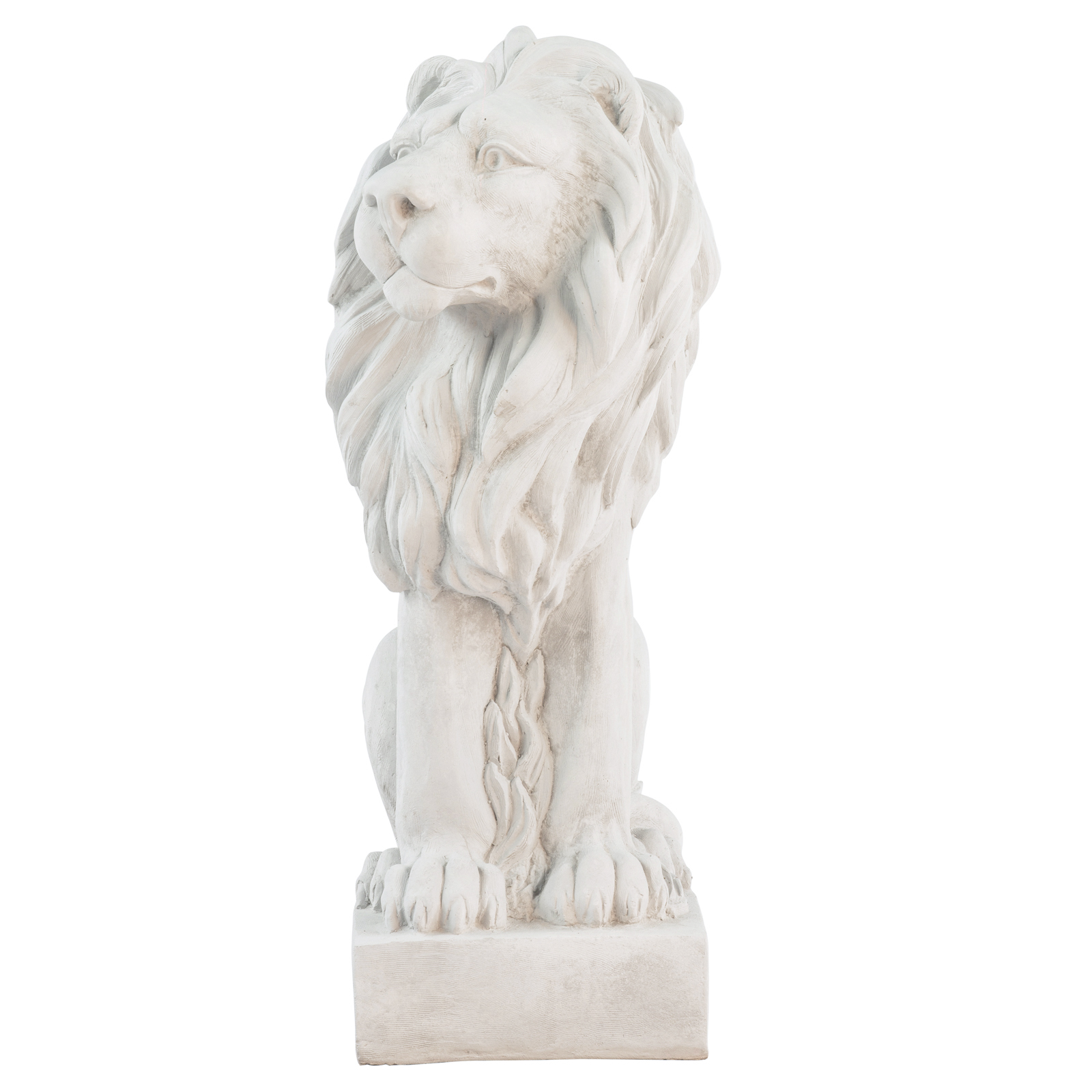 20181113-_CST7645b 2x XL Löwe Skulptur Figur Statue Garten Haus Antik-Stil Gartendeko je 75cm Paar