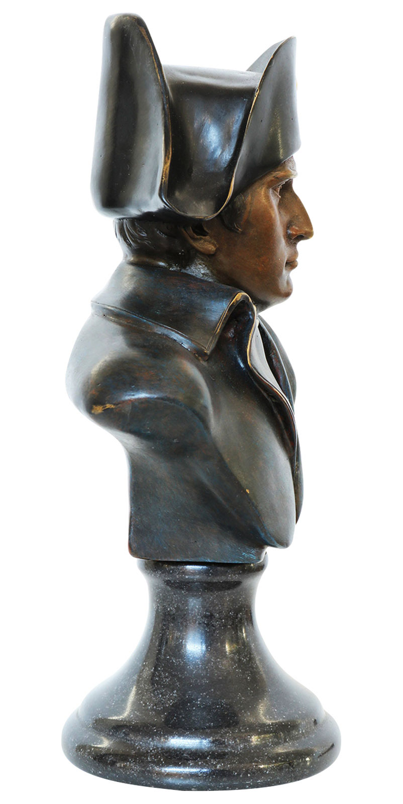 BG-36_Seite_2 Bronzeskulptur Napoleon im Antik-Stil Bronze Figur Statue - 25cm