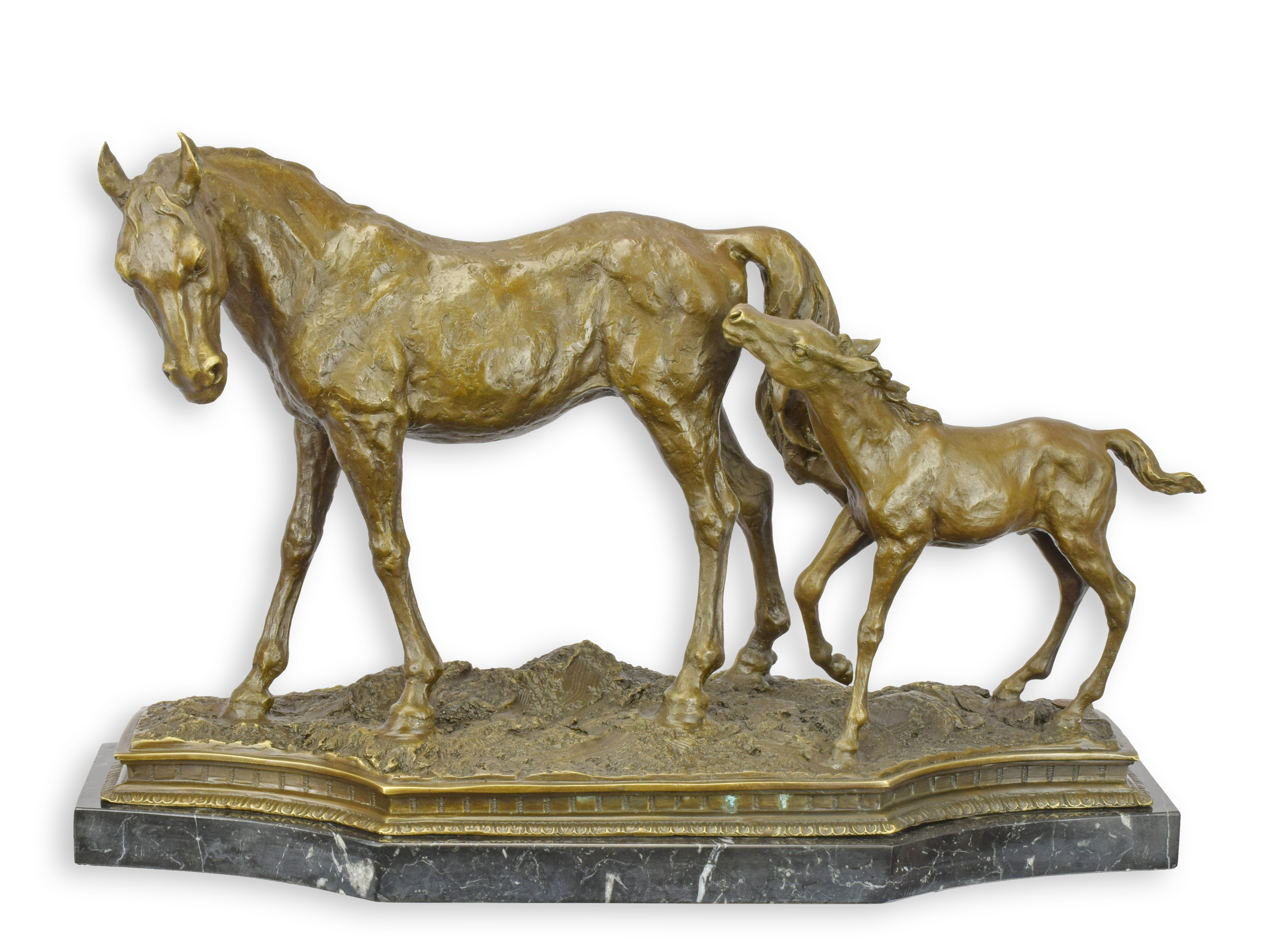 Bronze, Colt Horse, Pferd, Säugetier, Figur