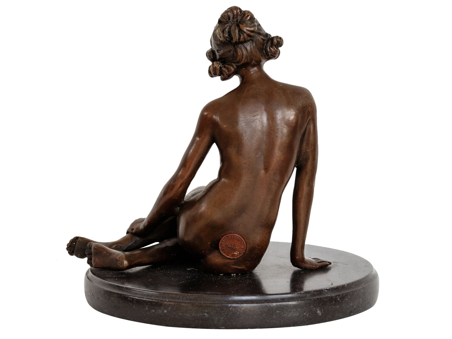 Bronzefigur erotische Kunst Erotik Frau Akt Bronze Bronzeskulptur Antik-Stil