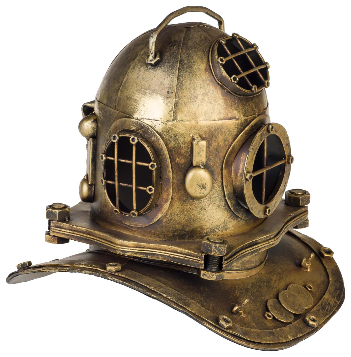 BL-274-01 Taucherhelm Marine 32cm Tiefsee Taucherglocke Dekoration Helm Antik-Stil