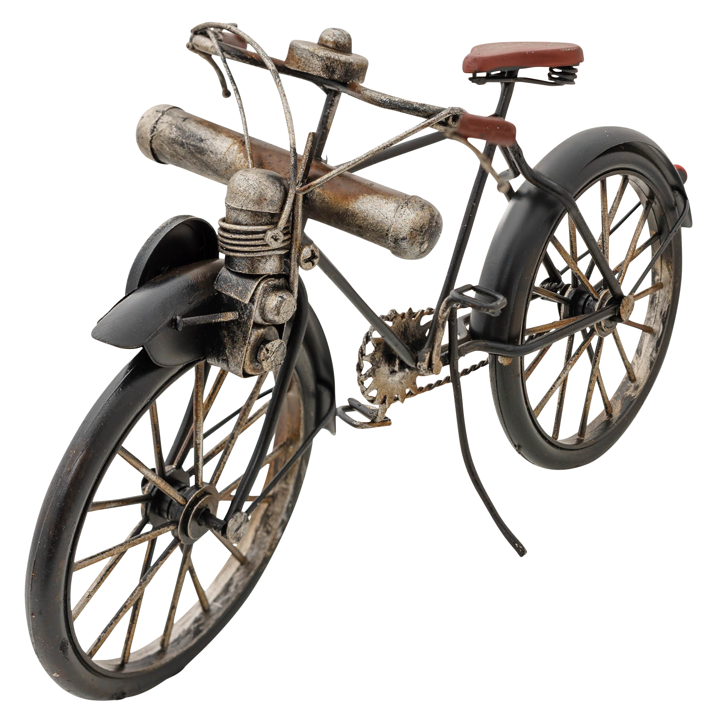 BL-265-06 Modell Fahrrad Mofa Mofamodell Moped Nostalgie Blech Metall Antik-Stil 30cm