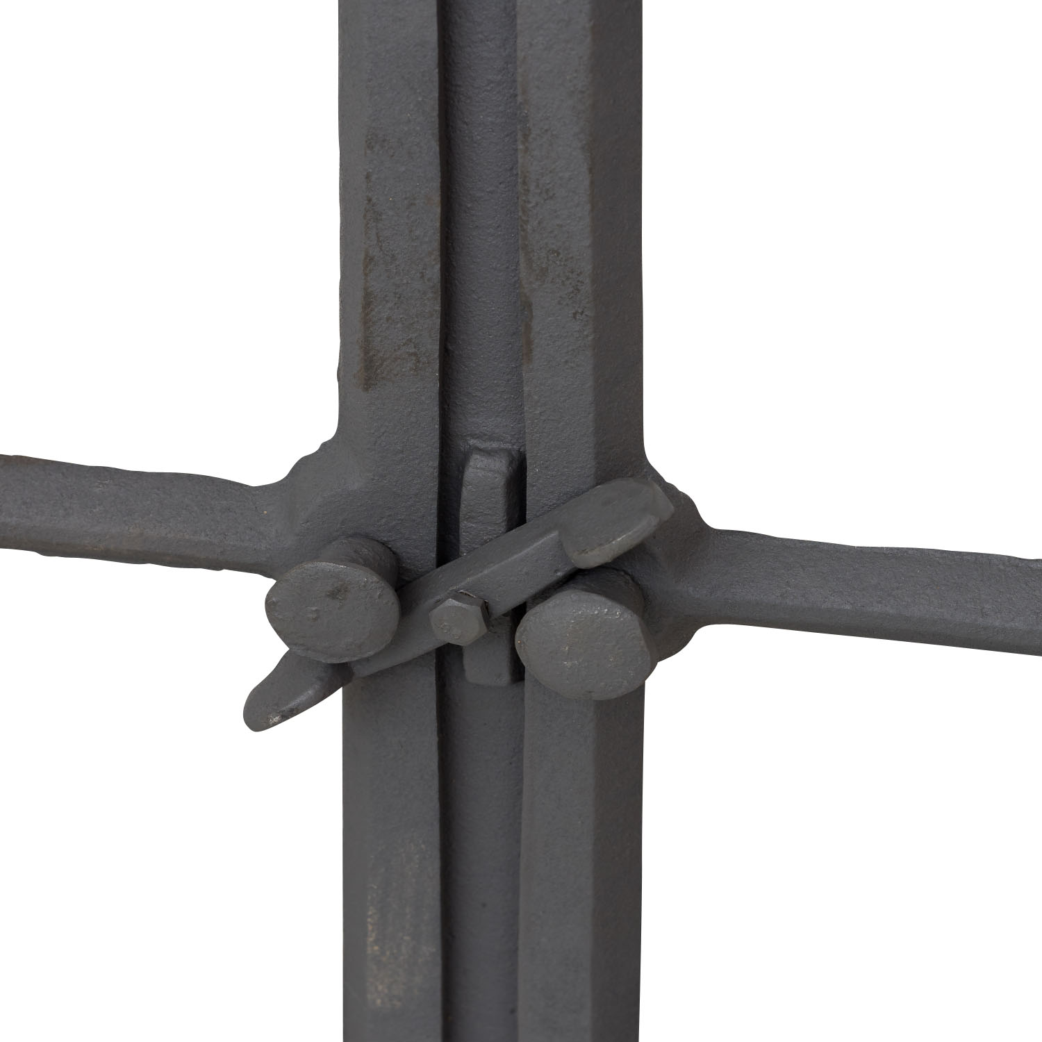 aubaho-F39B-G-3 Stallfenster grau Fenster Öffnen Scheunenfenster Eisen Eisenfenster Antik-Stil