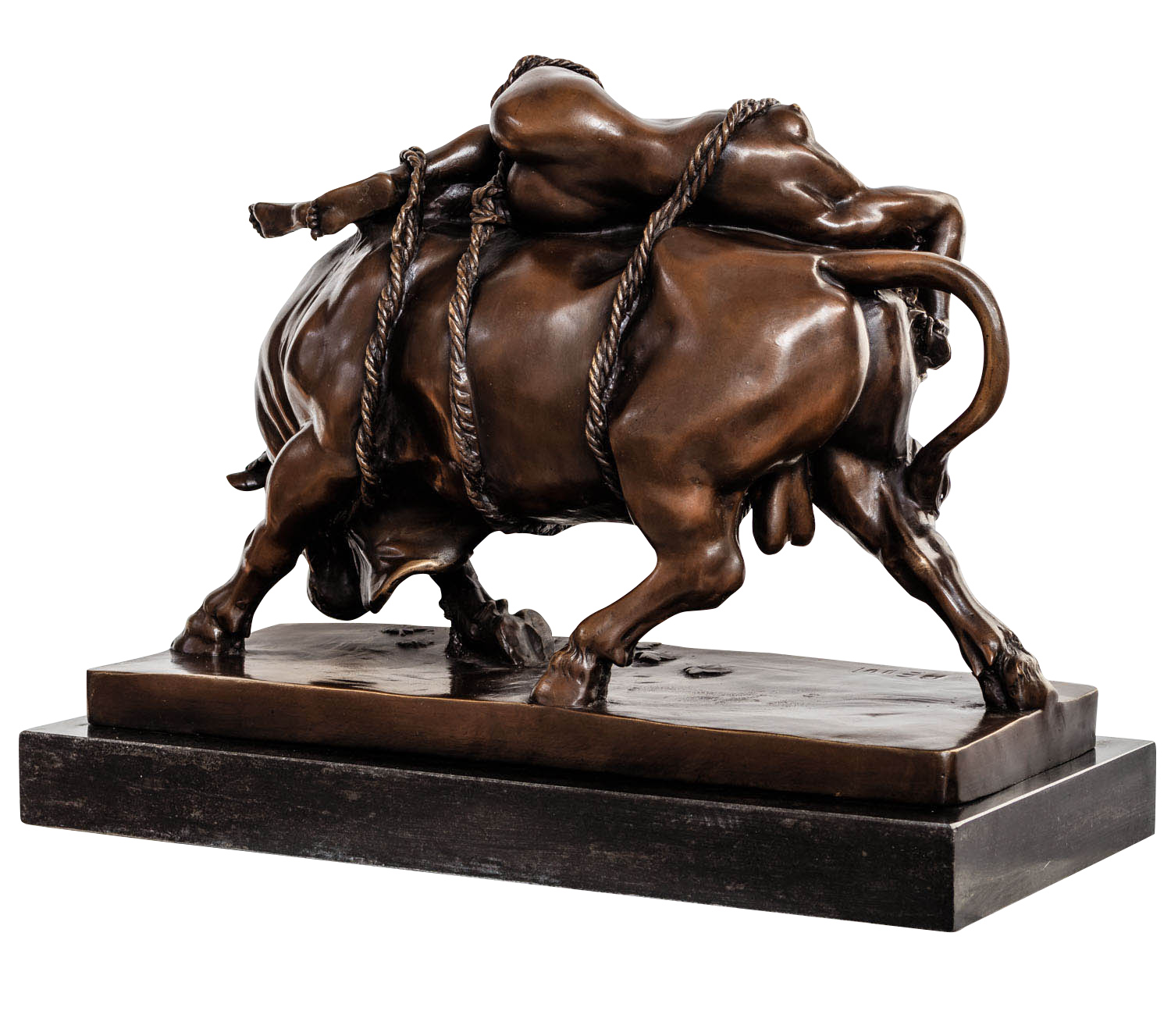 YY-11-4 Bronzeskulptur Europa Stier nach Marcel Debut Stil Bronze Figur Skulptur Replik