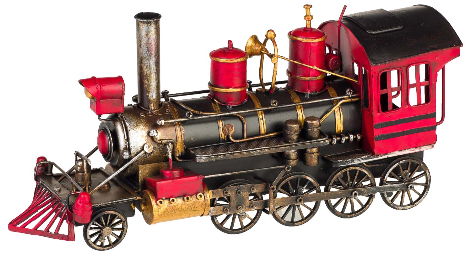 BL-273-01 Modelllok Lokomotive Modellzug Zug Eisenbahn Lok Blech Nostalgie Antik-Stil 41cm