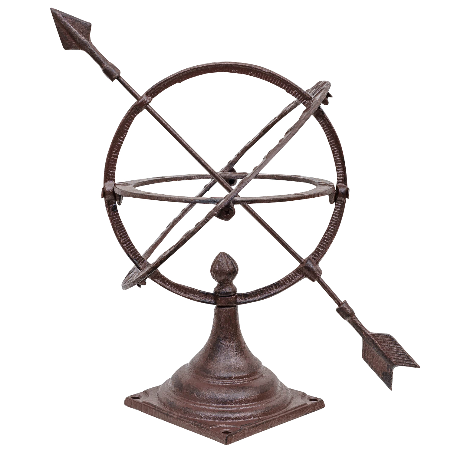 VZ-57-5myB6msQRHzRDQ Sonnenuhr 30cm Eisen Garten Dekoration Nostalgie Antik-Stil