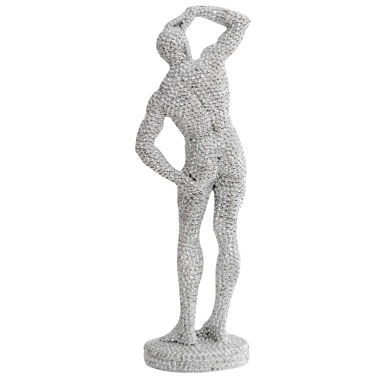 Skulptur Mann Figur Akt Erotik Moderne Kunst Dekoration im Antik-Stil - 38cm