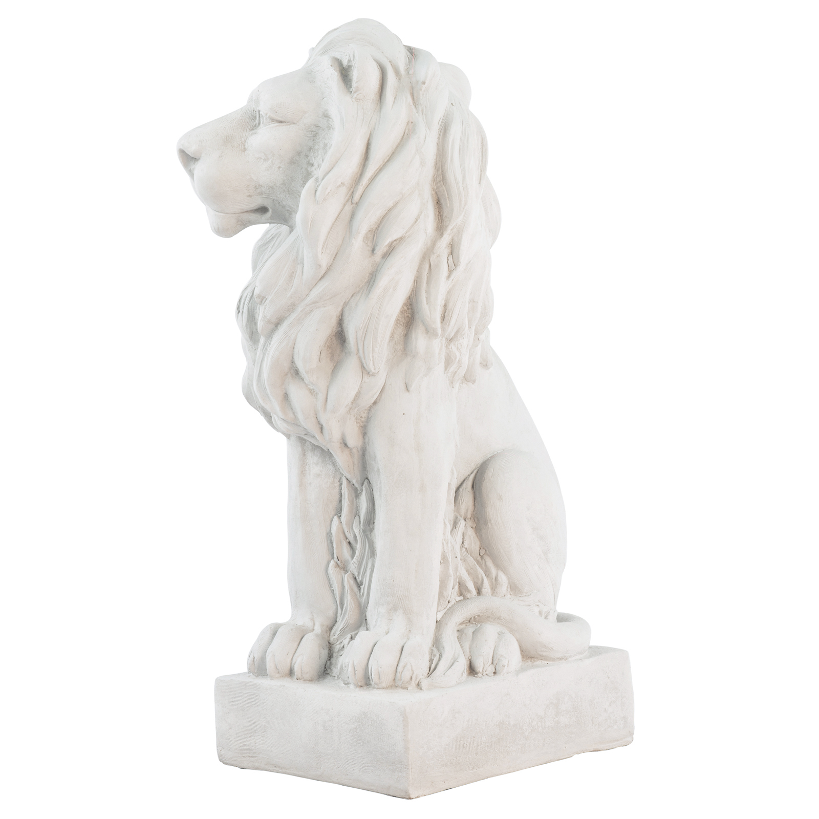 20181113-_CST7644b 2x XL Löwe Skulptur Figur Statue Garten Haus Antik-Stil Gartendeko je 75cm Paar