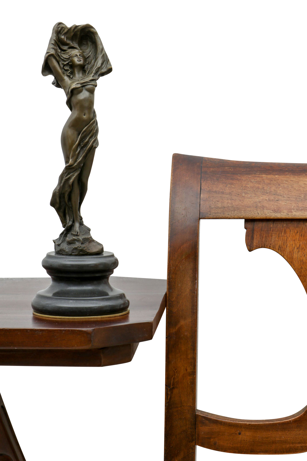 Bronzeskulptur nach Leonardo Bistolfi erotische Kunst Akt Figur Replik Kopie