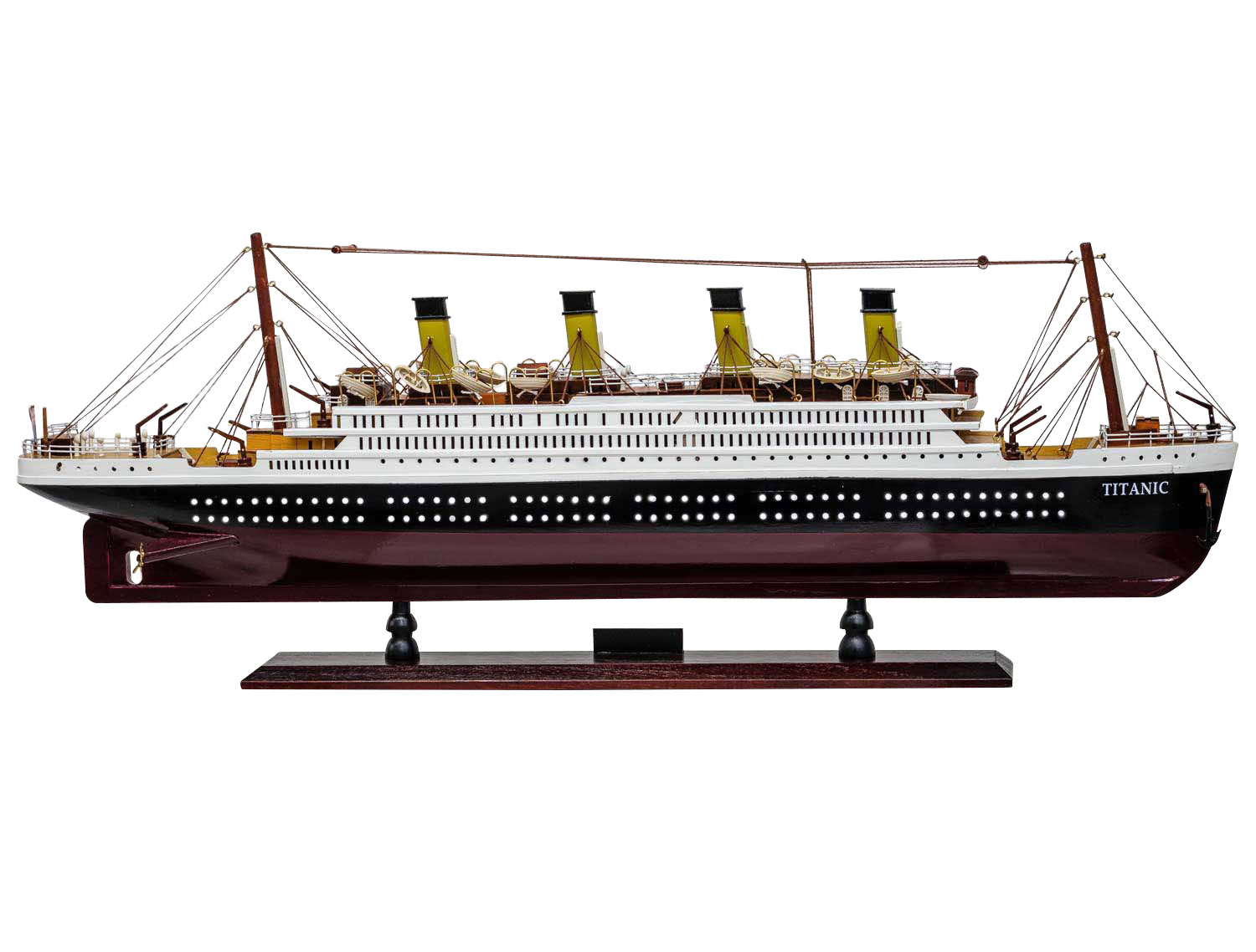 5164-15vfmMFvhGab5L Modellschiff Titanic Schiffsmodel Schiff Holz 80cm Maritime Dekoration ship wood