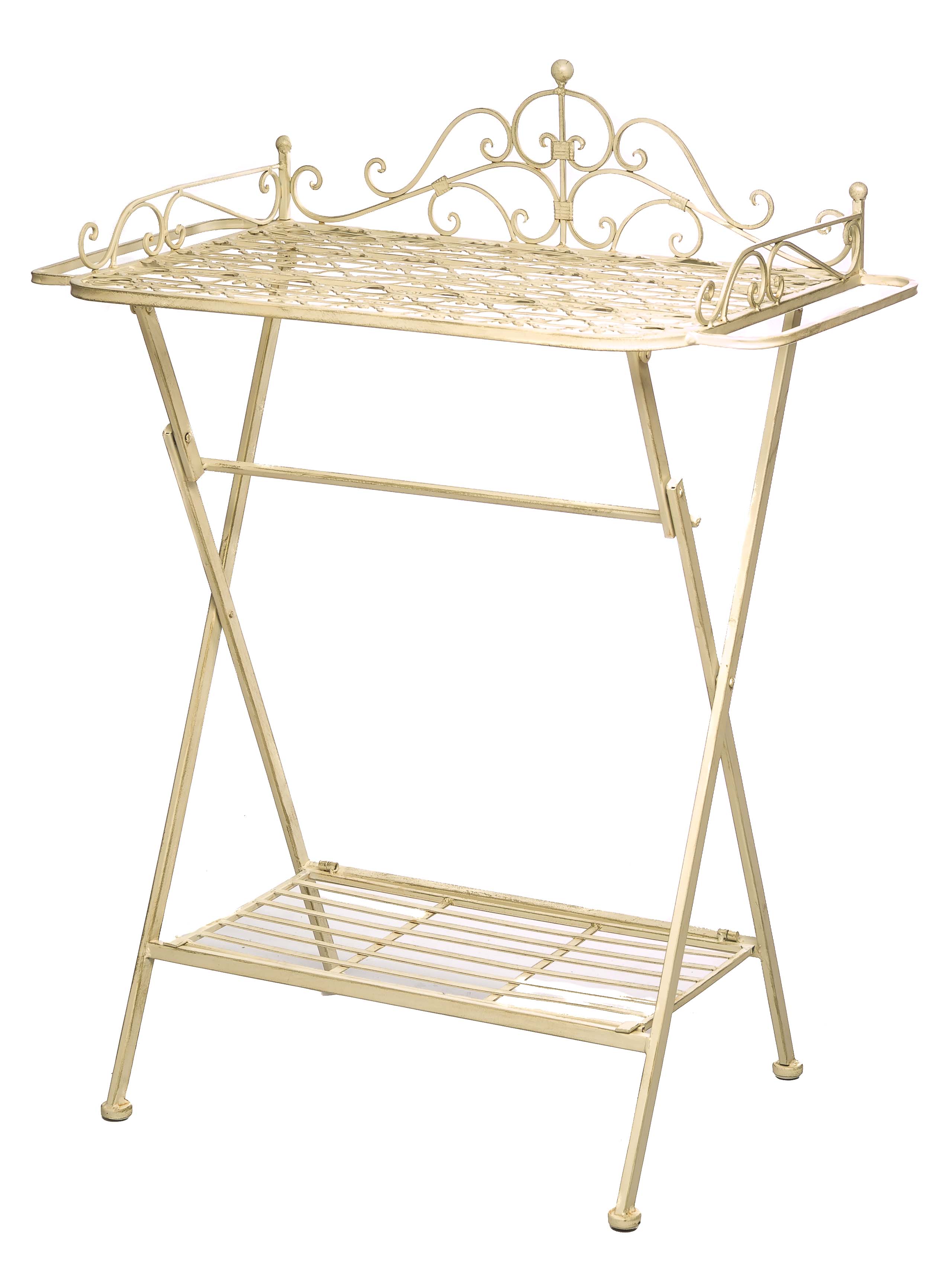 2015-10-17_Auktionshaus_0285629e731255fe Butlers´s tray Serviertisch Gartentisch Eisen Garten Klapptisch Beistelltisch