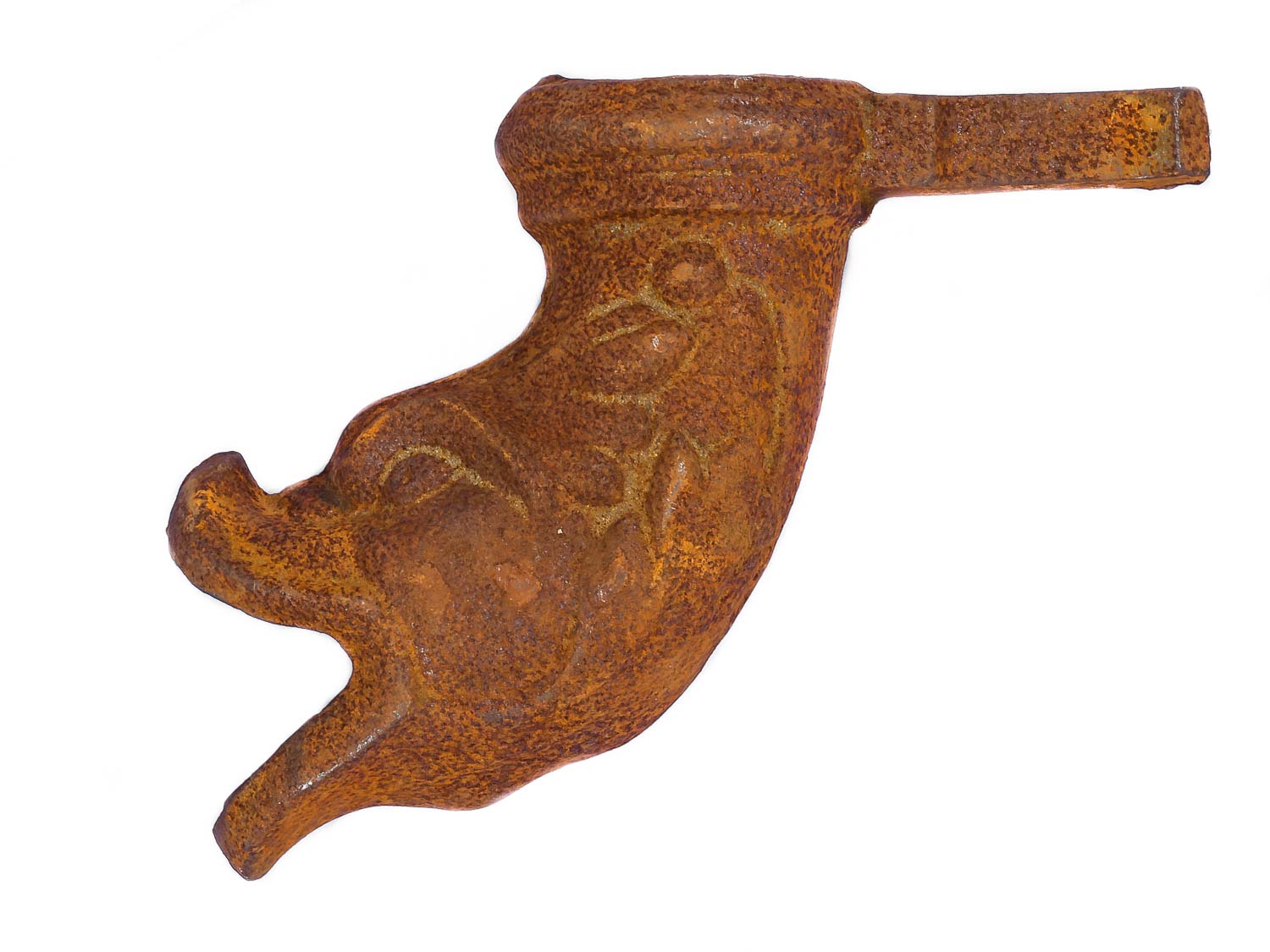 2016-12-22_Auktionshaus_042 Brunnen Wasserspeier Drache Brunnenauslauf Eisen Antik-Stil