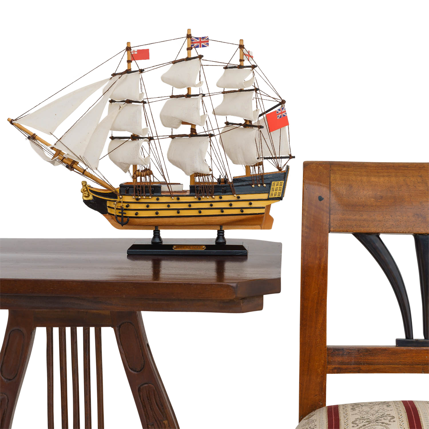 Victory-15-R-7 Modellschiff HMS Victory Schiff Segelschiff Maritim Deko Antik-Stil kein BausatzModellschiff HMS Victory Schiff Segelschiff Maritim Deko Antik-Stil kein Bausatz