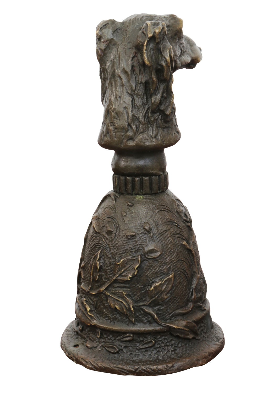 IMG_8728 Tischglocke Hund Barsoi Windhund Handglocke Glocke Antik-Stil Bronze FigurTischglocke Hund Barsoi Windhund Handglocke Glocke Antik-Stil Bronze Figur