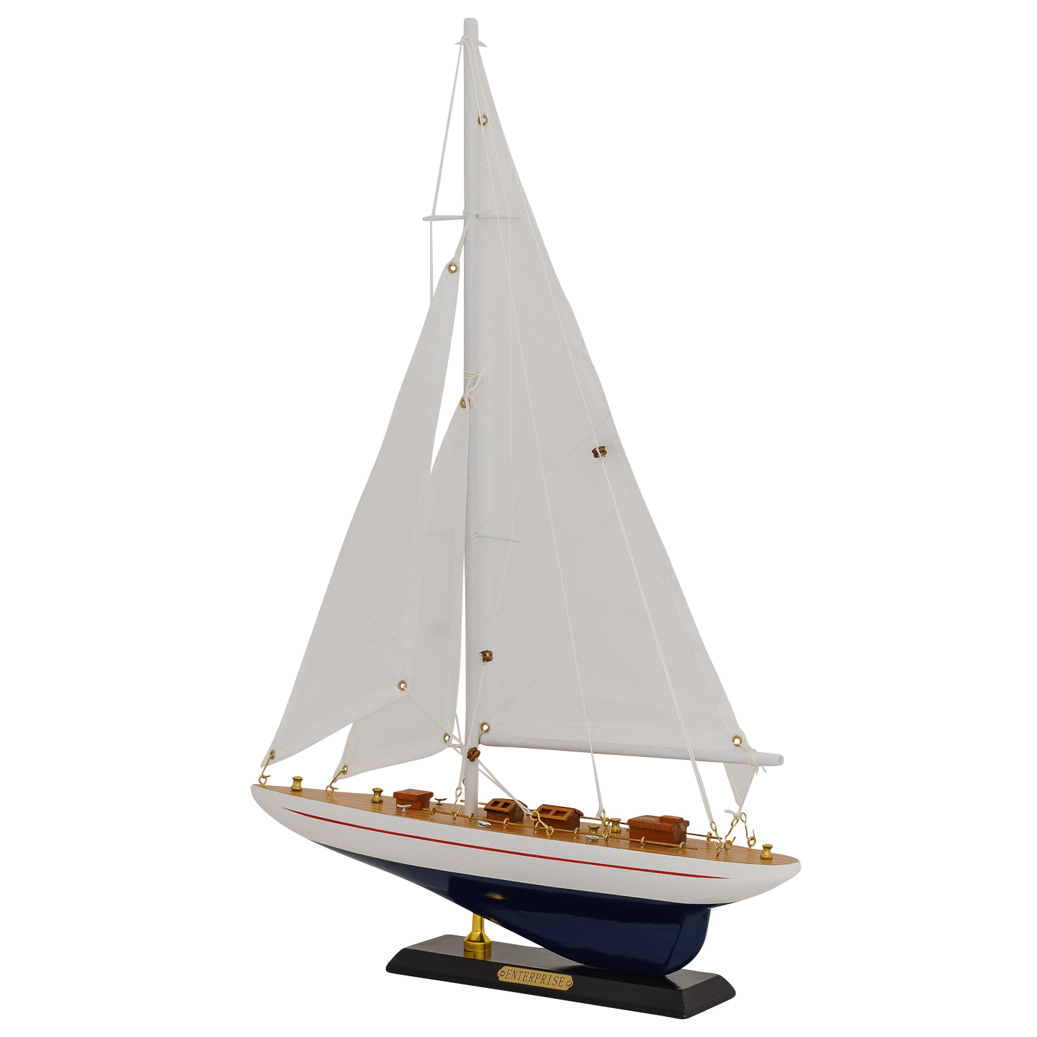 aubaho_SM03-5 Modellschiff Enterprise USA Schiff Segelschiff Maritim Antik-Stil kein Bausatz