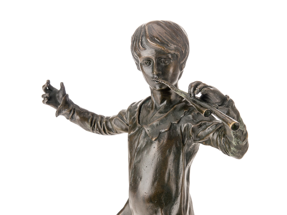 im-bronze9c56f133136b89c Bronzeskulptur Peter Pan nach George Frampton Bronze Skulptur Figur Replika