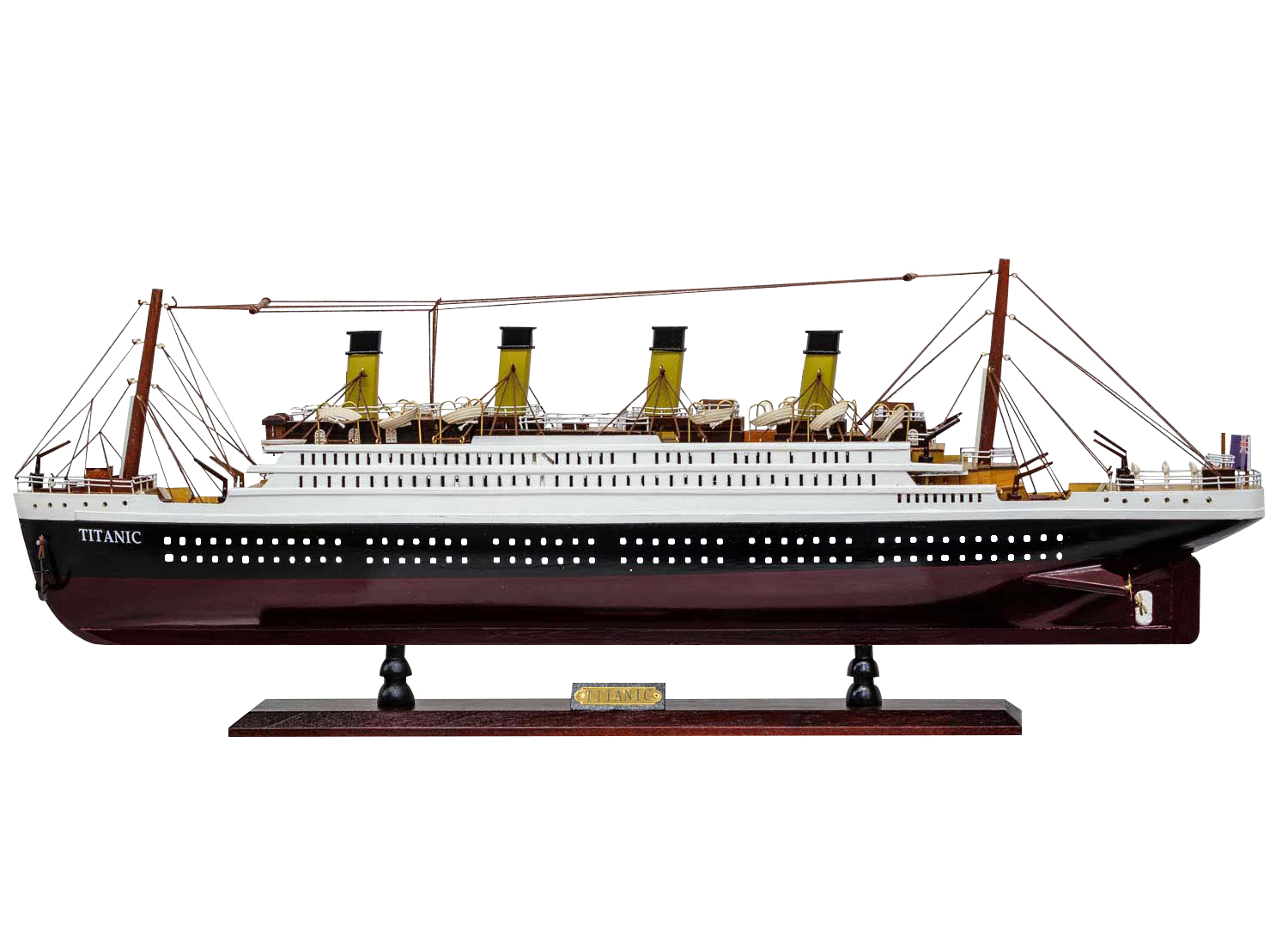 5164-2UTRNiHsgH6RI5 Modellschiff Titanic Schiffsmodel Schiff Holz 80cm Maritime Dekoration ship wood
