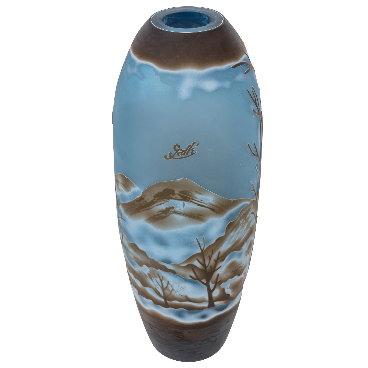GV-51-2 Vase Replika nach Galle Gallé Glasvase Glas Antik-Jugendstil-Stil Kopie c2