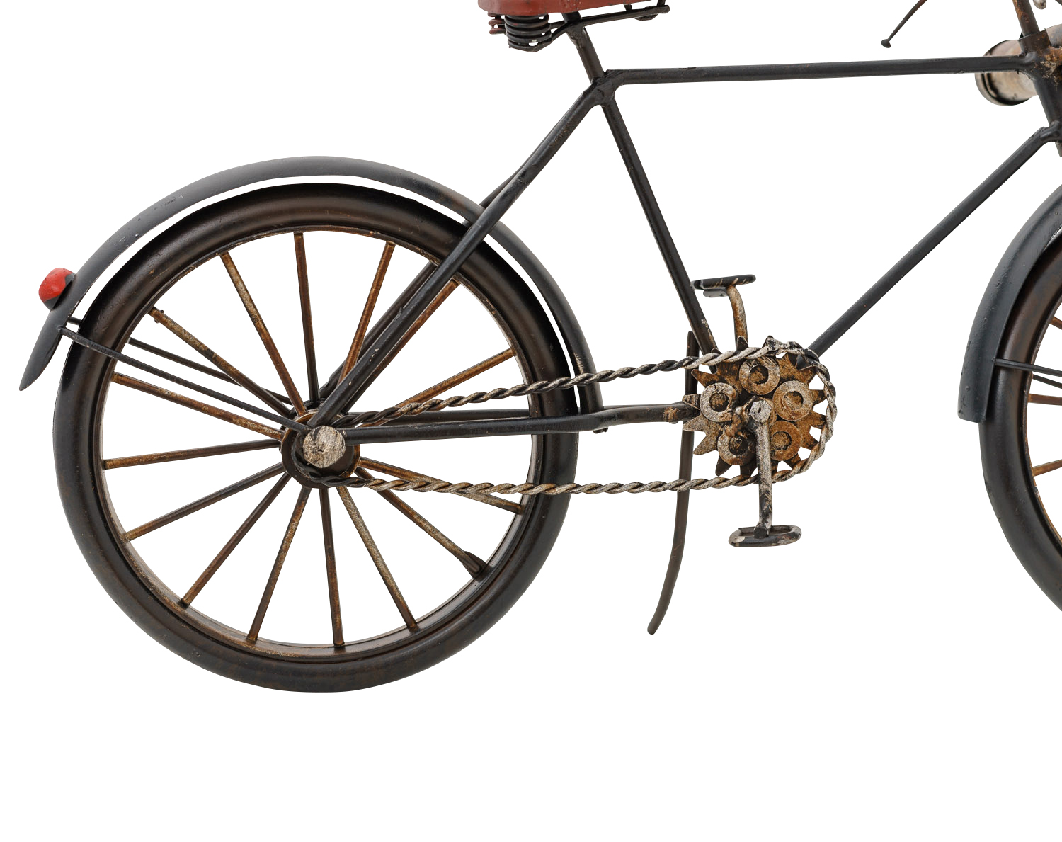 BL-265-09 Modell Fahrrad Mofa Mofamodell Moped Nostalgie Blech Metall Antik-Stil 30cm