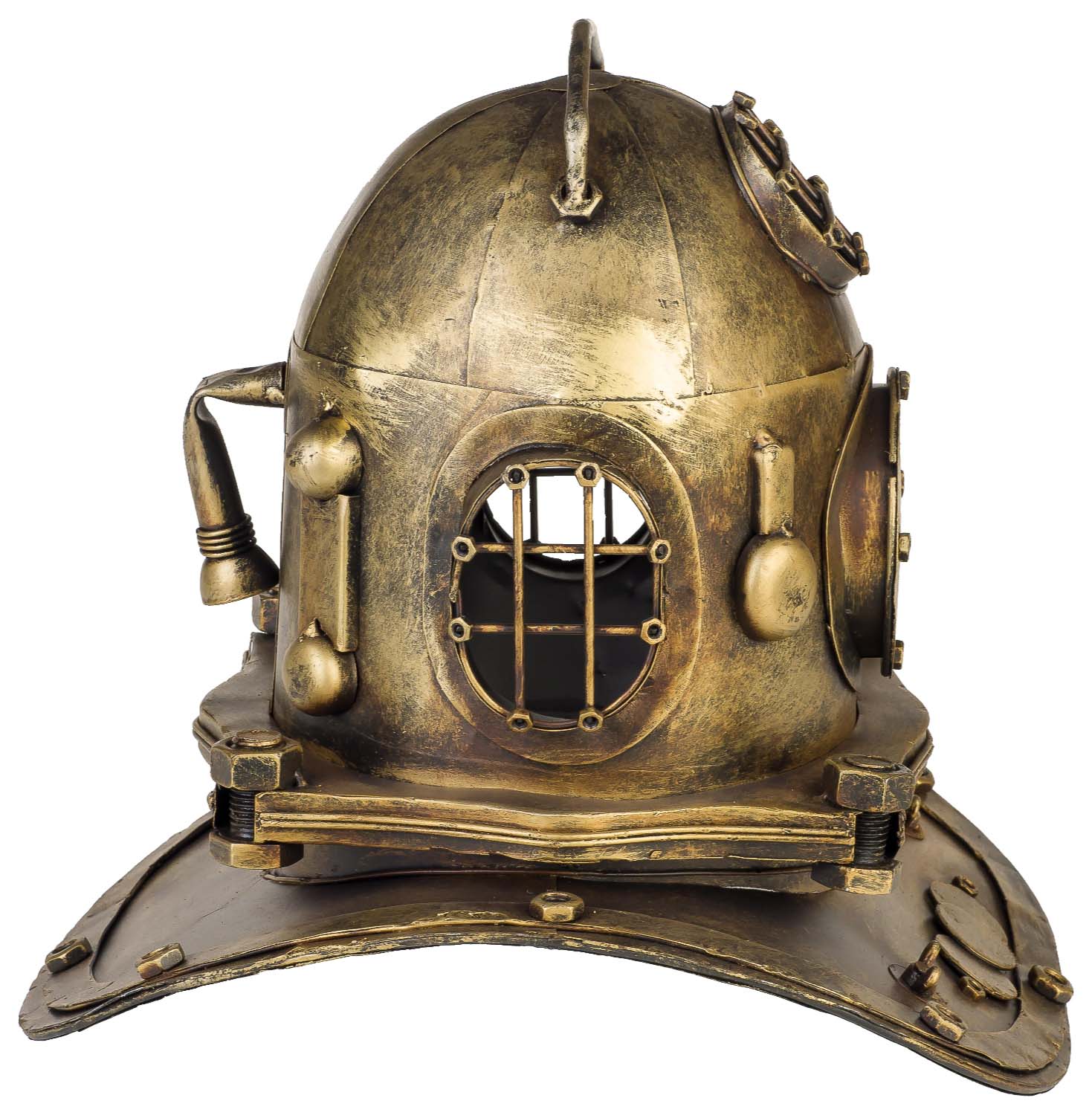 BL-274-02 Taucherhelm Marine 32cm Tiefsee Taucherglocke Dekoration Helm Antik-Stil