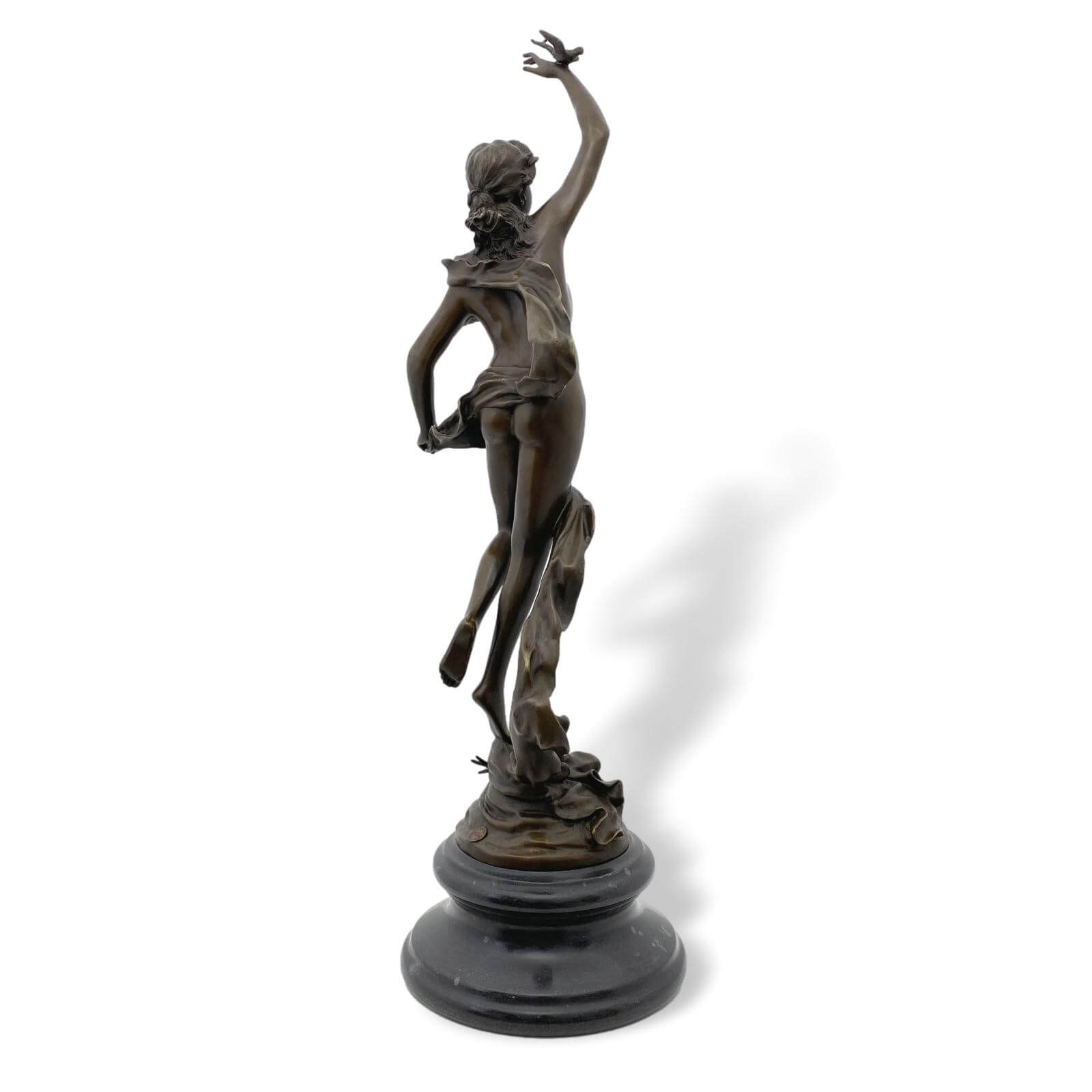 Bronzeskulptur Antik-Stil Bronze Akt Figur - 72cm nach Moreau Kopie Replik