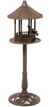 Gartenlaterne, Hängende Laterne, Gartenleuchte, Stahl Ornament, Pavillonform