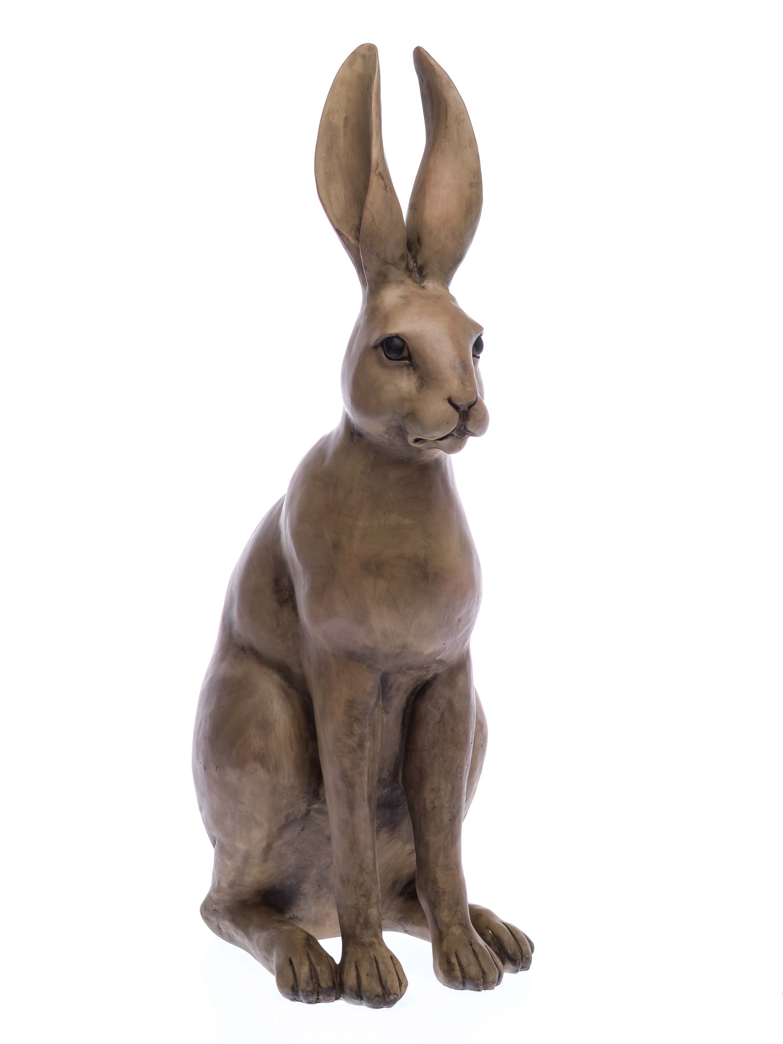 XL Hase Deko Figur Garten Haus Tierwelt Kaninchen sculpture hare rabbit