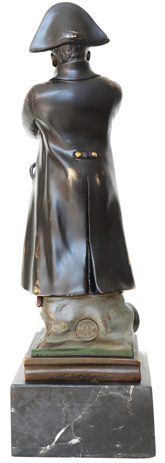 BG-27-2 Bronzeskulptur Napoleon im Antik-Stil Bronze Figur Statue - 30,7cm