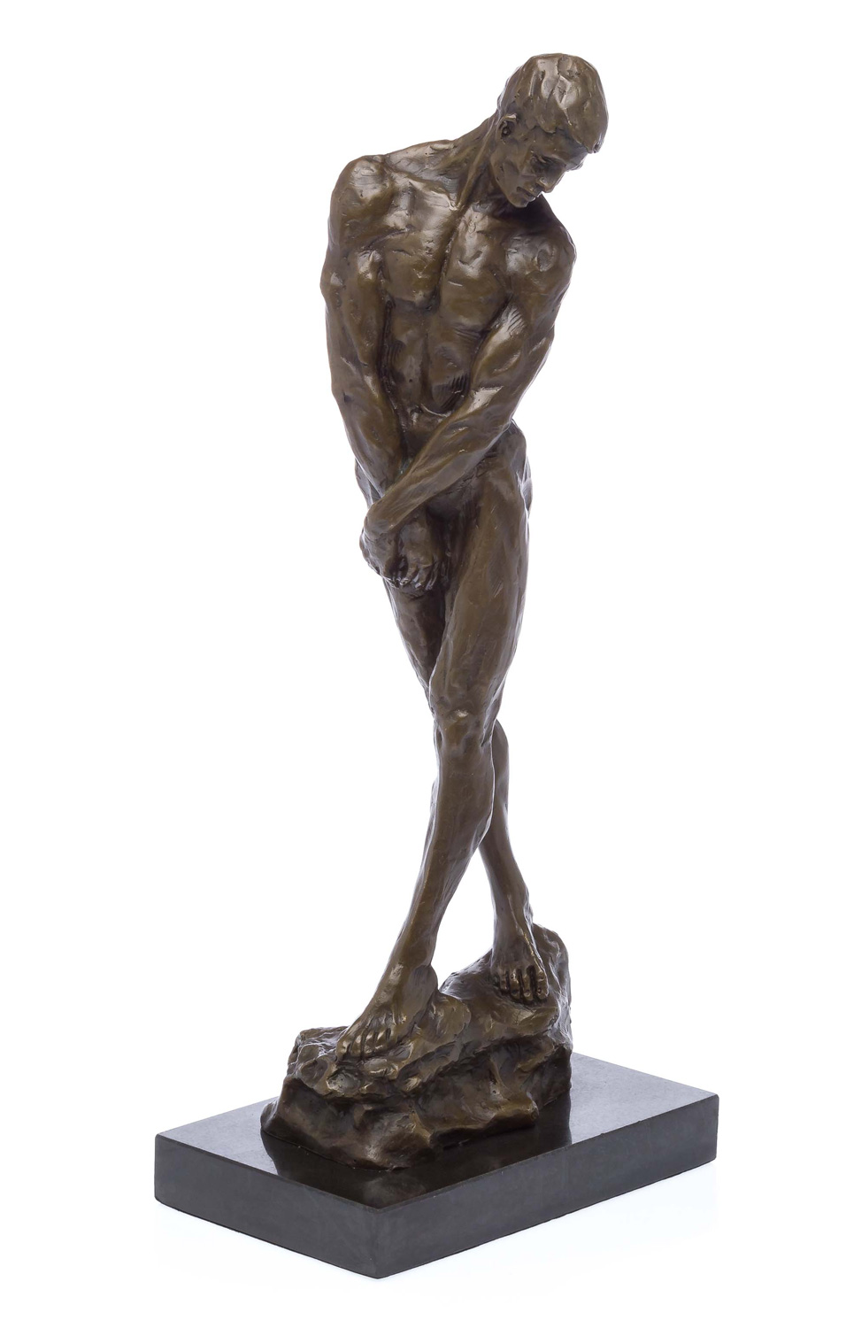 YB107-2 Bronzeskulptur Akt Mann erotische Kunst Bronze Skulptur Figur sculpture