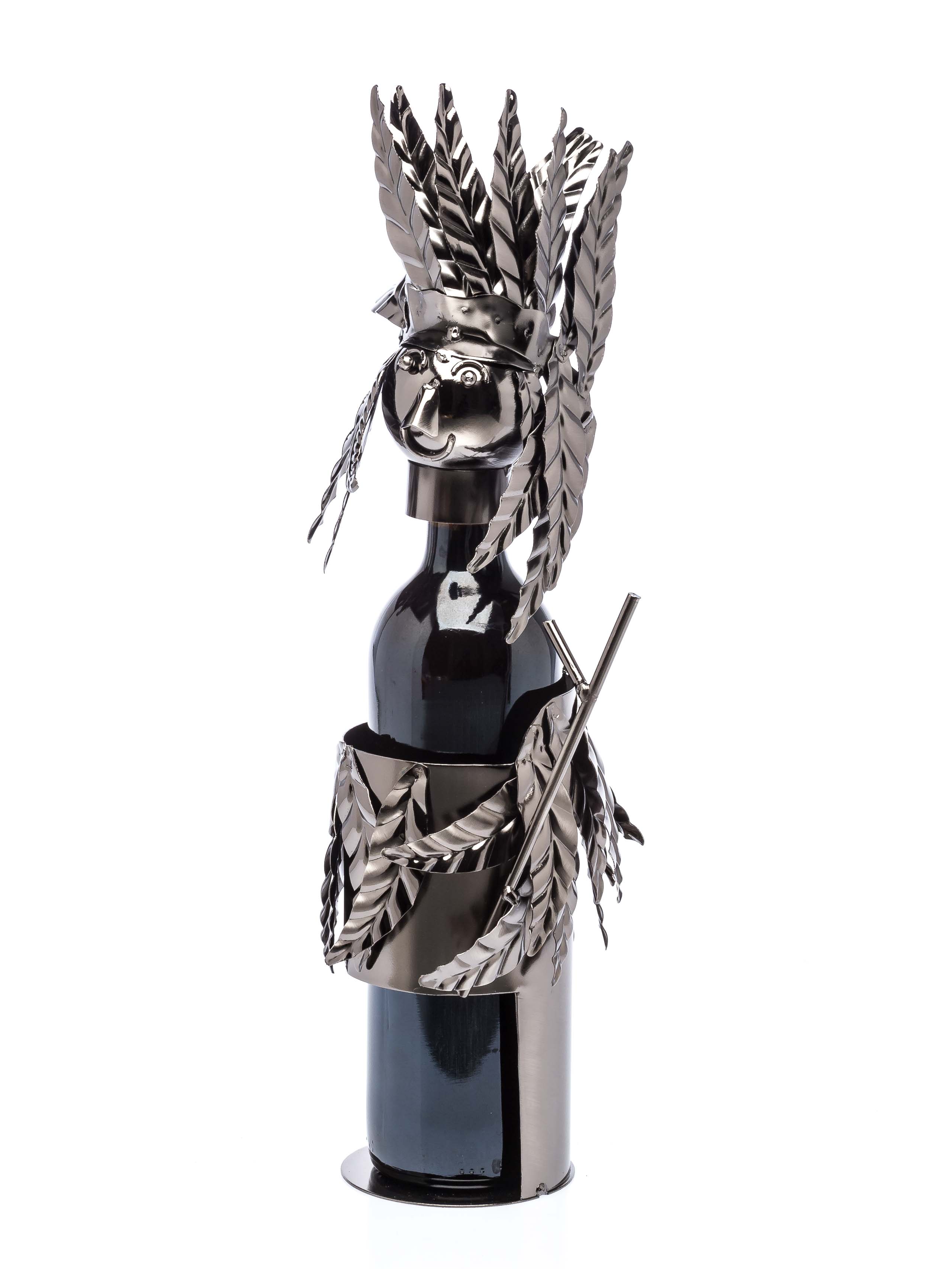 SA-58-2 Flaschenhalter Indianer Weinständer Halter Flasche Ständer Wein wine Indian