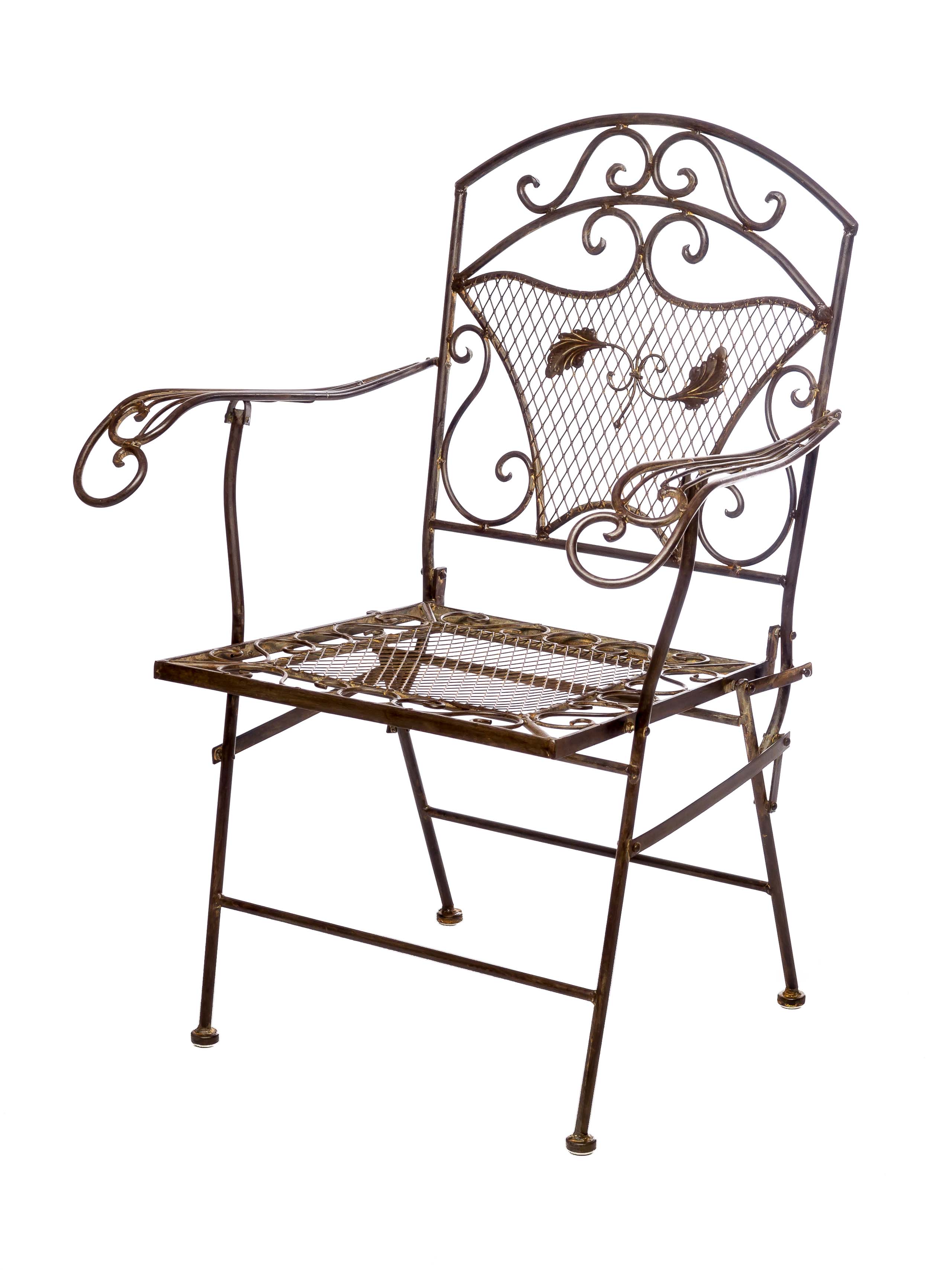 2015-10-17_Auktionshaus_033 Nostalgie Gartensessel Eisen 15kg Gartenstuhl Sessel Stuhl antik Stil chair iron
