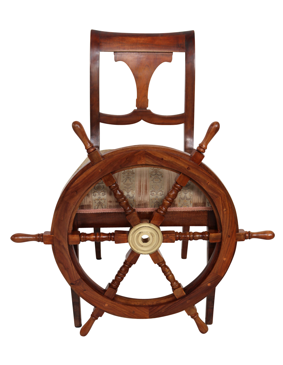 IMG_8547 Schiffssteuerrad Schiffsrad Steuerrad Schiff Schiffe Boot 76cm Holz Antik-Stil