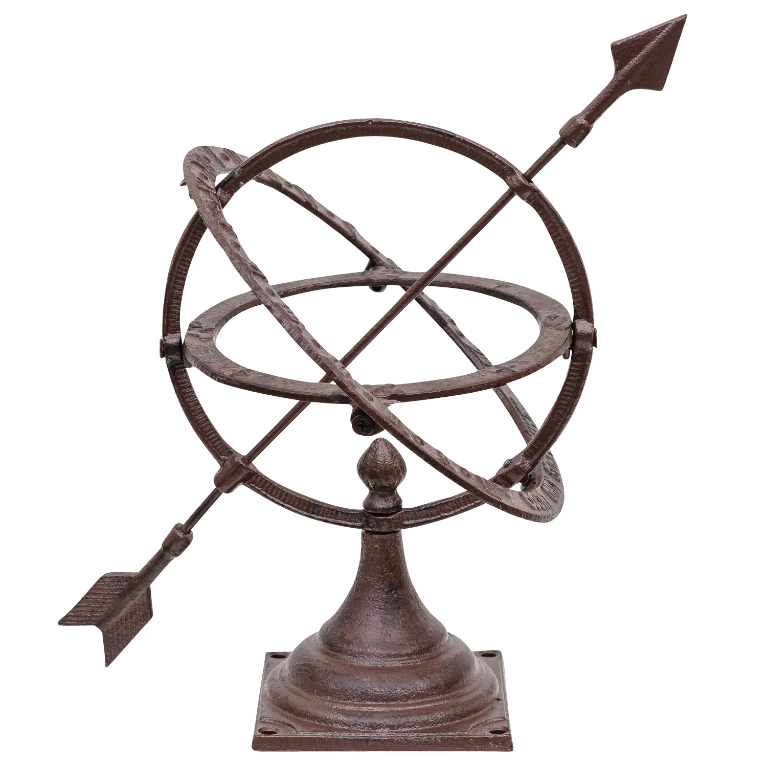 VZ-57-7ZBxHym3pUcZjD Sonnenuhr 30cm Eisen Garten Dekoration Nostalgie Antik-Stil